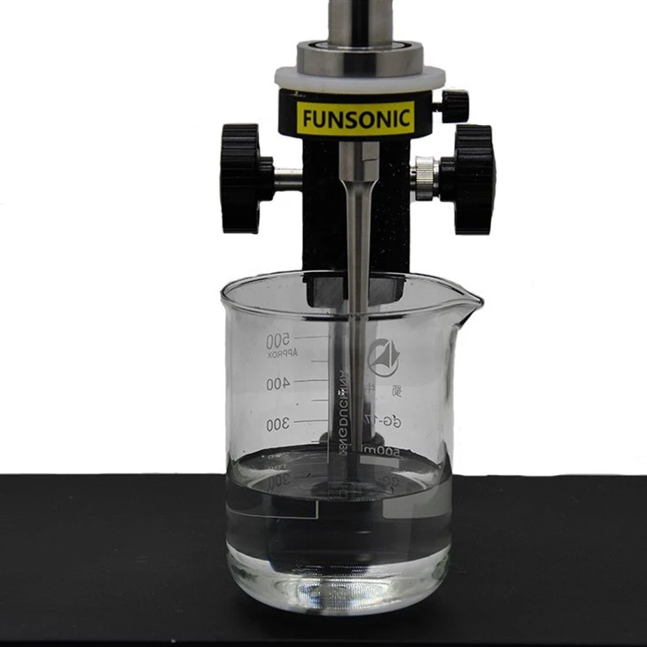 Ultrasonic Cell Lysis Instrument 40Khz With TC4 Military Grade High-purity Titanium Alloy Tool Head